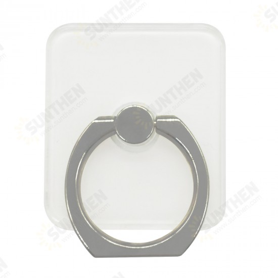 Universal Transparent Phone Ring Holder PC Finger Ring Grip Mobile Phone Bracket Stand