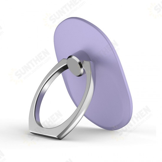 Metal Mobile Phone Ring Holder Purple Finger Bracket