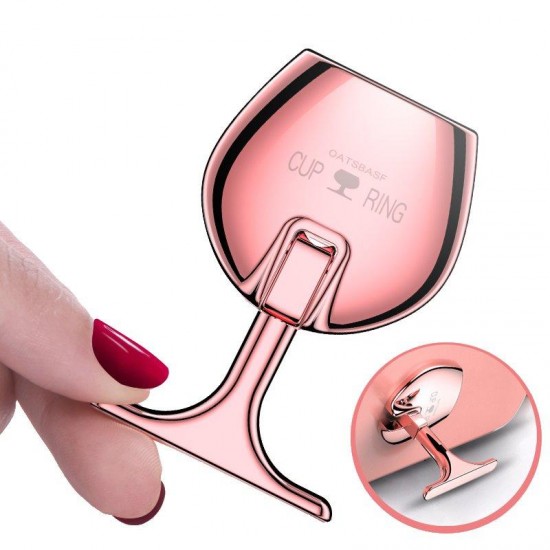 Metal Cup Shape 360 Degree Rotation Finger Ring Phone Holder Desktop Stand for Xiaomi