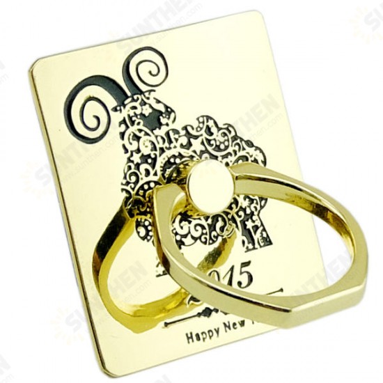 Venicen Universal Sheep Metal Ring Holder Adhesive Stand For Mobile Phone Tablet Venicen Universal Sheep Metal Ring Holder Adhesive Stand For Mobile Phone Tablet