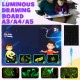 A3 / A4 / A5 Repainted Luminous Hand-Writing Drawing Board with Copy Cardboard