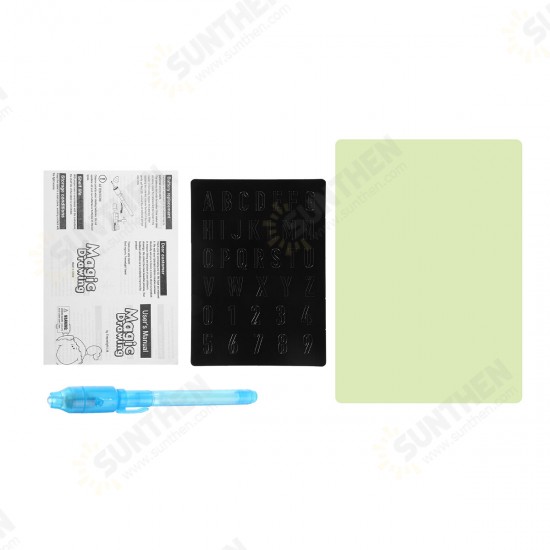 A3 / A4 / A5 Repainted Luminous Hand-Writing Drawing Board with Copy Cardboard