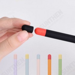 Anti-Slip Anti-Fall Silicone Touch Screen Stylus Pen Protective Case with Cap for Apple Pencil 2nd Generation Anti-Slip Anti-Fall Silicone Touch Screen Stylus Pen Protective Case with Cap for Apple Pencil 2nd Generation