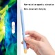 Anti-Slip Anti-Fall Silicone Touch Screen Stylus Pen Protective Case with Cap for Apple Pencil 2nd Generation