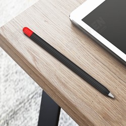 Anti-Slip Anti-Fall Silicone Touch Screen Stylus Pen Protective Case with Cap for Apple Pencil 1st / 2nd Generation Anti-Slip Anti-Fall Silicone Touch Screen Stylus Pen Protective Case with Cap for Apple Pencil 1st / 2nd Generation