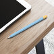 Anti-Slip Anti-Fall Silicone Touch Screen Stylus Pen Protective Case with Cap for Apple Pencil 1st / 2nd Generation