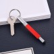 Practical Retro Metal Multifunctional 6 in 1 Screwdriver Ballpoint Pen Touch Screen Capacitive Pen Keychain with Ruler