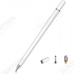 ST02 Universal 2 In 1 Stylus Pen High Sensitive Capacitive Pen Touch Screen Stylus Drawing Pen for Apple Tablet Android Suitable for Devices Of Capacitive Screens