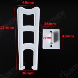 10 Pair Photo Frame Bracket Stand Support Trapezoidal for Crystal Glass 10 Pair Photo Frame Bracket Stand Support Trapezoidal for Crystal Glass