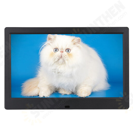 10 Inch 1024x600 HD IPS LCD Digital Photo Frame Audio Video Player Support SD USB MMC MS Card with Remote Control