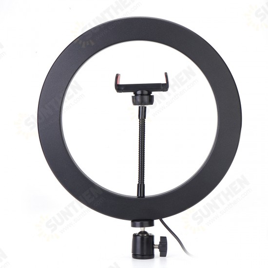 10 Inch USB LED Ring Light Adjustable Selfie Fill Light 3300-6500K Dimmable Lamp for Youtube Tik Tok Vlog for Moblie Phone Camera Laptop