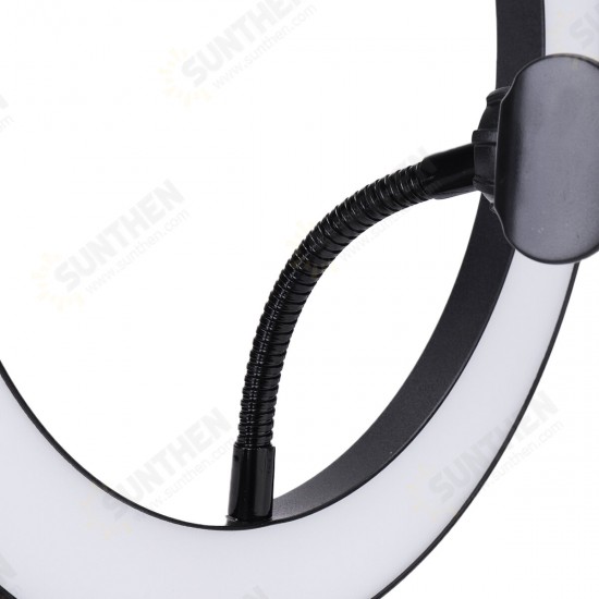 10 Inch USB LED Ring Light Adjustable Selfie Fill Light 3300-6500K Dimmable Lamp for Youtube Tik Tok Vlog for Moblie Phone Camera Laptop