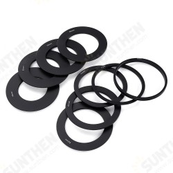 10 in 1 Lens Filter Adapter Holder with 49/52/55/58/62/67/72/77/88mm Lens Adapter Ring 10 in 1 Lens Filter Adapter Holder with 49/52/55/58/62/67/72/77/88mm Lens Adapter Ring