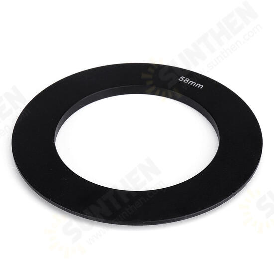 10 in 1 Lens Filter Adapter Holder with 49/52/55/58/62/67/72/77/88mm Lens Adapter Ring