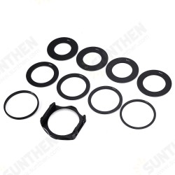 10 in 1 Lens Filter Adapter Holder with 49/52/55/58/62/67/72/77/88mm Lens Adapter Ring 10 in 1 Lens Filter Adapter Holder with 49/52/55/58/62/67/72/77/88mm Lens Adapter Ring