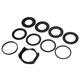 10 in 1 Lens Filter Adapter Holder with 49/52/55/58/62/67/72/77/88mm Lens Adapter Ring