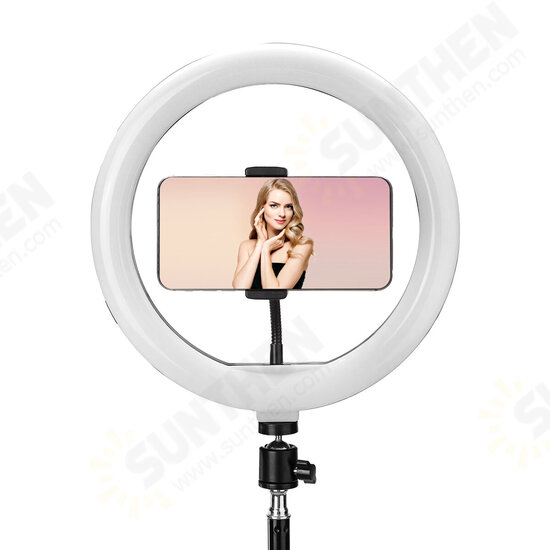 10 inch 3000K-6500K LED RGB Ring Light With Remote Control Tripod Portable USB Ring Light Lamp for Vlogging TikTok Youtube Video Beauty Makeup