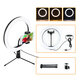 10 inch LED Ring Light 3 Modes 10 Brightness Adjustable bluetooth Selfie Ring Light Photography Beauty Light for Youtube Live Streaming 10 inch LED Ring Light 3 Modes 10 Brightness Adjustable bluetooth Selfie Ring Light Photography Beauty Light for Youtube Live Streaming