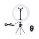 10 inch LED Ring Light 3 Modes 10 Brightness Adjustable bluetooth Selfie Ring Light Photography Beauty Light for Youtube Live Streaming 10 inch LED Ring Light 3 Modes 10 Brightness Adjustable bluetooth Selfie Ring Light Photography Beauty Light for Youtube Live Streaming