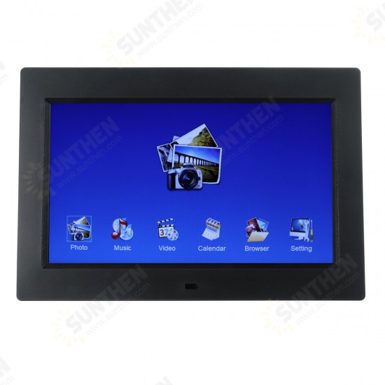 10.1 inch Multifunction LED Digital Photo Frame 1024x600 Resolution Electronic Album Calendar 10.1 inch Multifunction LED Digital Photo Frame 1024x600 Resolution Electronic Album Calendar