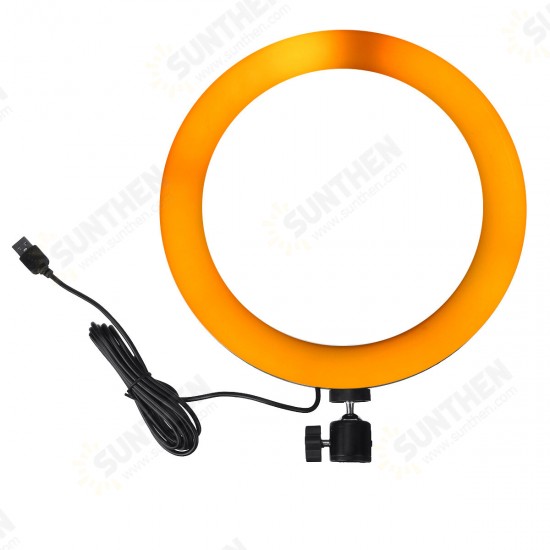 10.3 inch RGBW Full Color LED Ring Light Mackup Fill Light for Photography Selfie Vlog Youtube Live Broadcast Mobile Phone Camera Photo 200 LED Lamp Beads