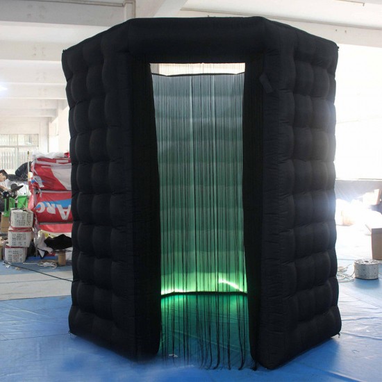 110V/220V 3Mx3Mx3M Octagon Inflatable LED Photo Booth Photography Shooting Tent