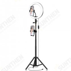 12 Inch 30cm 3000K-5500K Dimmable Remote Control LED Ring Light 3-Colors Modes Fill Light with 163cm Tripod Mount and Phone Holder 12 Inch 30cm 3000K-5500K Dimmable Remote Control LED Ring Light 3-Colors Modes Fill Light with 163cm Tripod Mount and Phone Holder