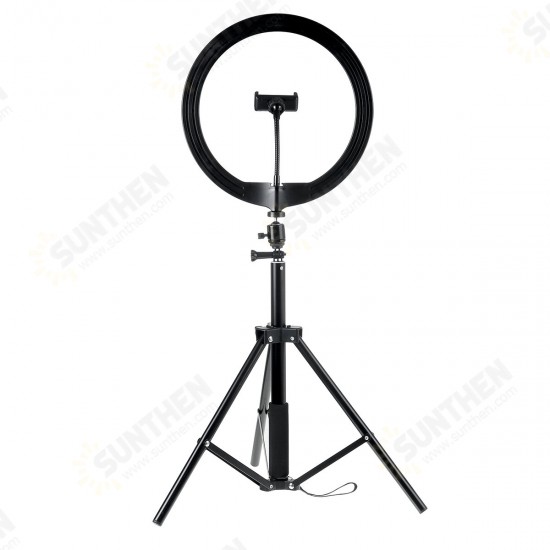 12 Inch 30cm 3000K-5500K Dimmable Remote Control LED Ring Light 3-Colors Modes Fill Light with 163cm Tripod Mount and Phone Holder