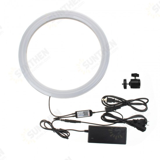 13 Inch RGB Dimmable LED Video Ring Light Selfie Lamp For Camera Makeup Youtube Live