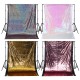 1.3x1.9m Glitter Sequin Fabric Photography Backdrop Curtain Wedding Party Decor