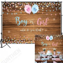 150x100CM 210x150CM 250x180CM Spray Painted Vinyl Boy Girl Gender Reveal Photography Backdrop Party Background Decoration 150x100CM 210x150CM 250x180CM Spray Painted Vinyl Boy Girl Gender Reveal Photography Backdrop Party Background Decoration