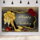 150x100CM 220x150CM 250x180CM Spray Painted Vinyl Gold Balloon Glass Rose Photography Backdrop Background Cloth