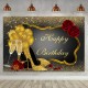 150x100CM 220x150CM 250x180CM Spray Painted Vinyl Gold Balloon Glass Rose Photography Backdrop Background Cloth 150x100CM 220x150CM 250x180CM Spray Painted Vinyl Gold Balloon Glass Rose Photography Backdrop Background Cloth