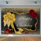 150x100CM 220x150CM 250x180CM Spray Painted Vinyl Gold Balloon Glass Rose Photography Backdrop Background Cloth 150x100CM 220x150CM 250x180CM Spray Painted Vinyl Gold Balloon Glass Rose Photography Backdrop Background Cloth