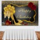 150x100CM 220x150CM 250x180CM Spray Painted Vinyl Gold Balloon Glass Rose Photography Backdrop Background Cloth 150x100CM 220x150CM 250x180CM Spray Painted Vinyl Gold Balloon Glass Rose Photography Backdrop Background Cloth