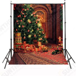 1.5X2.1m Christmas Theme Stereo Waterproof Studio Photography Backdrop Background 1.5X2.1m Christmas Theme Stereo Waterproof Studio Photography Backdrop Background