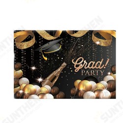 1.5x1m 2.2x1.5m Academic Cap Graduation Ceremony Theme Party Decor Backdrop Photography Background Props 1.5x1m 2.2x1.5m Academic Cap Graduation Ceremony Theme Party Decor Backdrop Photography Background Props