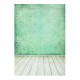 1.5x2.1m Silk Material Light Green Cement Wall Wooden Pattern Photo Background Cloth Photography Backdrop