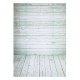 1.5x2.1m White Wooden Wall Wood Floor Background Cloth Backdrop for Photography