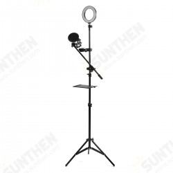 16/25cm Dimmable LED Video Ring Light Tripod Stand with Phone/Mic Holder bluetooth Selfie Shutter for Youtube Tik Tok Live Streaming 16/25cm Dimmable LED Video Ring Light Tripod Stand with Phone/Mic Holder bluetooth Selfie Shutter for Youtube Tik Tok Live Streaming