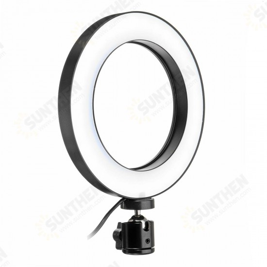 16cm 2700K-5500K Dimmable USB LED Ring Light Universal Phone Holder Adjustable Tripod Stand for Makeup Selfie Video Youtube Blog 16cm 2700K-5500K Dimmable USB LED Ring Light Universal Phone Holder Adjustable Tripod Stand for Makeup Selfie Video Youtube Blog