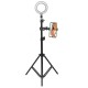 16cm 2700K-5500K Dimmable USB LED Ring Light Universal Phone Holder Adjustable Tripod Stand for Makeup Selfie Video Youtube Blog 16cm 2700K-5500K Dimmable USB LED Ring Light Universal Phone Holder Adjustable Tripod Stand for Makeup Selfie Video Youtube Blog