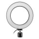 16cm LED Video Ring Light 5500K Dimmable with 160cm Adjustable Light Stand for Youtube Tiktok Live Streaming 16cm LED Video Ring Light 5500K Dimmable with 160cm Adjustable Light Stand for Youtube Tiktok Live Streaming