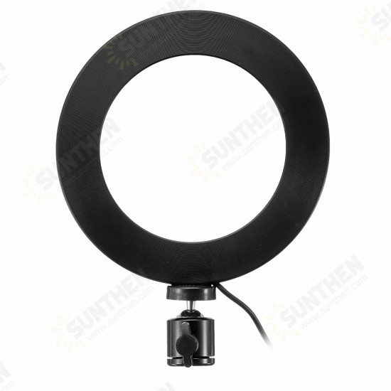 16cm LED Video Ring Light 5500K Dimmable with 160cm Adjustable Light Stand for Youtube Tiktok Live Streaming 16cm LED Video Ring Light 5500K Dimmable with 160cm Adjustable Light Stand for Youtube Tiktok Live Streaming