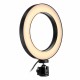 16cm LED Video Ring Light 5500K Dimmable with 160cm Adjustable Light Stand for Youtube Tiktok Live Streaming 16cm LED Video Ring Light 5500K Dimmable with 160cm Adjustable Light Stand for Youtube Tiktok Live Streaming