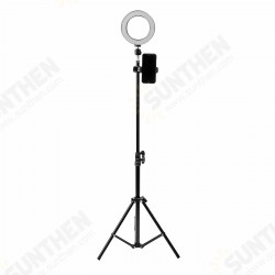 16cm LED Video Ring Light 5500K Dimmable with 160cm Adjustable Light Stand for Youtube Tiktok Live Streaming 16cm LED Video Ring Light 5500K Dimmable with 160cm Adjustable Light Stand for Youtube Tiktok Live Streaming