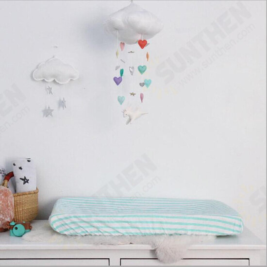 1PC Soft Baby Room Cotton Clouds Wall Hanging Room Ornaments Scene Photography Props Home Decor