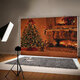 1x1.5m 1.5x2.2m 1.8x2.5m Christmas Tree Fireplace Socks Photography Backdrop Cloth for Photo Studio Backdrop Decoration Props 1x1.5m 1.5x2.2m 1.8x2.5m Christmas Tree Fireplace Socks Photography Backdrop Cloth for Photo Studio Backdrop Decoration Props