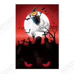 1x1.5m/1.5x2.1mHalloween Pattern Photography Background Photo Studio Background Cloth Backdrops Decoration Props 1x1.5m/1.5x2.1mHalloween Pattern Photography Background Photo Studio Background Cloth Backdrops Decoration Props
