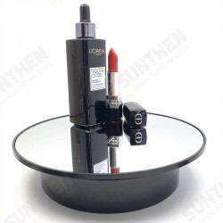 20cm 360 Degree Mirror Velvet Electric Round Rotating Turntable Automatically Display Stand Photography Studio Prop Live Broadcast Holder 20cm 360 Degree Mirror Velvet Electric Round Rotating Turntable Automatically Display Stand Photography Studio Prop Live Broadcast Holder